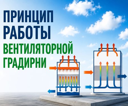Принцип работы градирни