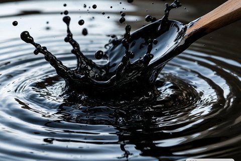 загрязненная нефтепродуктами вода