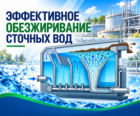 Эффективное обезжиривание сточных вод